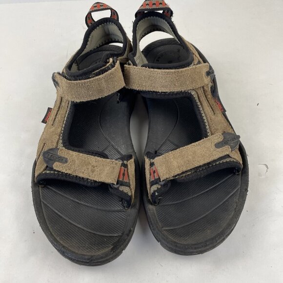 Teva Sandals Spoiler II Men’s 10 Tan Strappy Trail Hiking Slingback 6758 - Picture 8 of 12